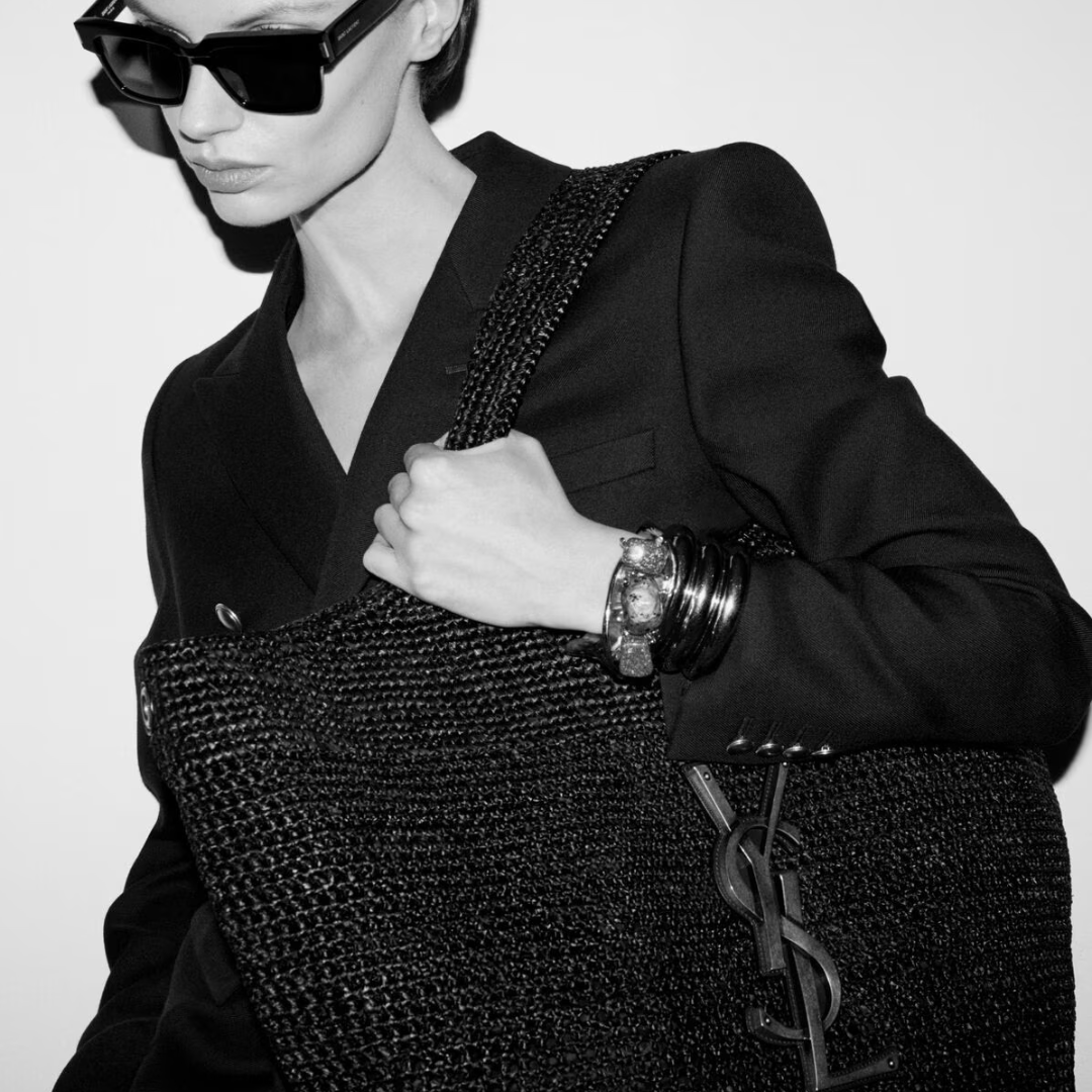 ICARE BAG IN RAFFIA