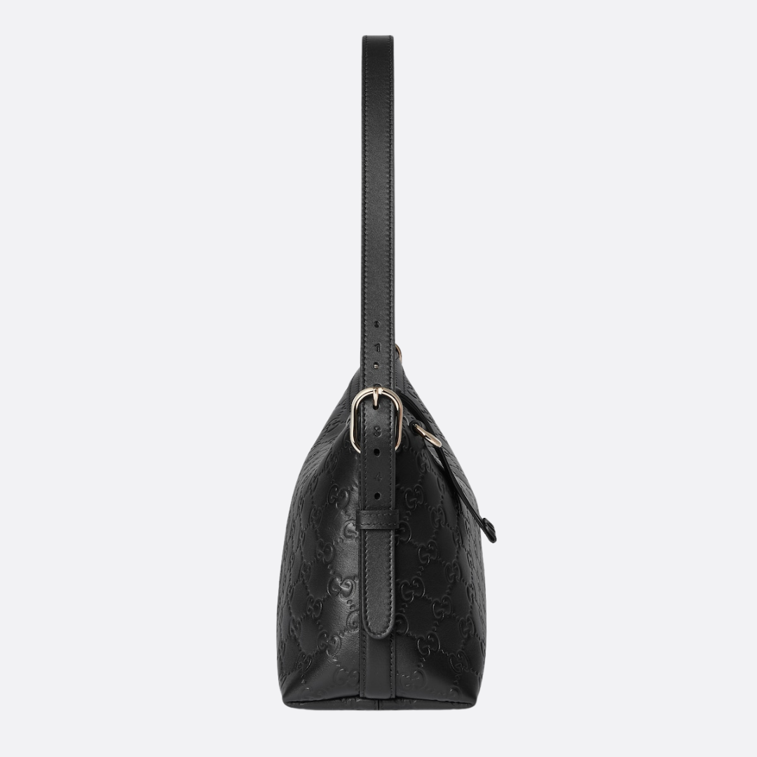 MEDIUM GG EMBLEM SHOULDER BAG GUCCI