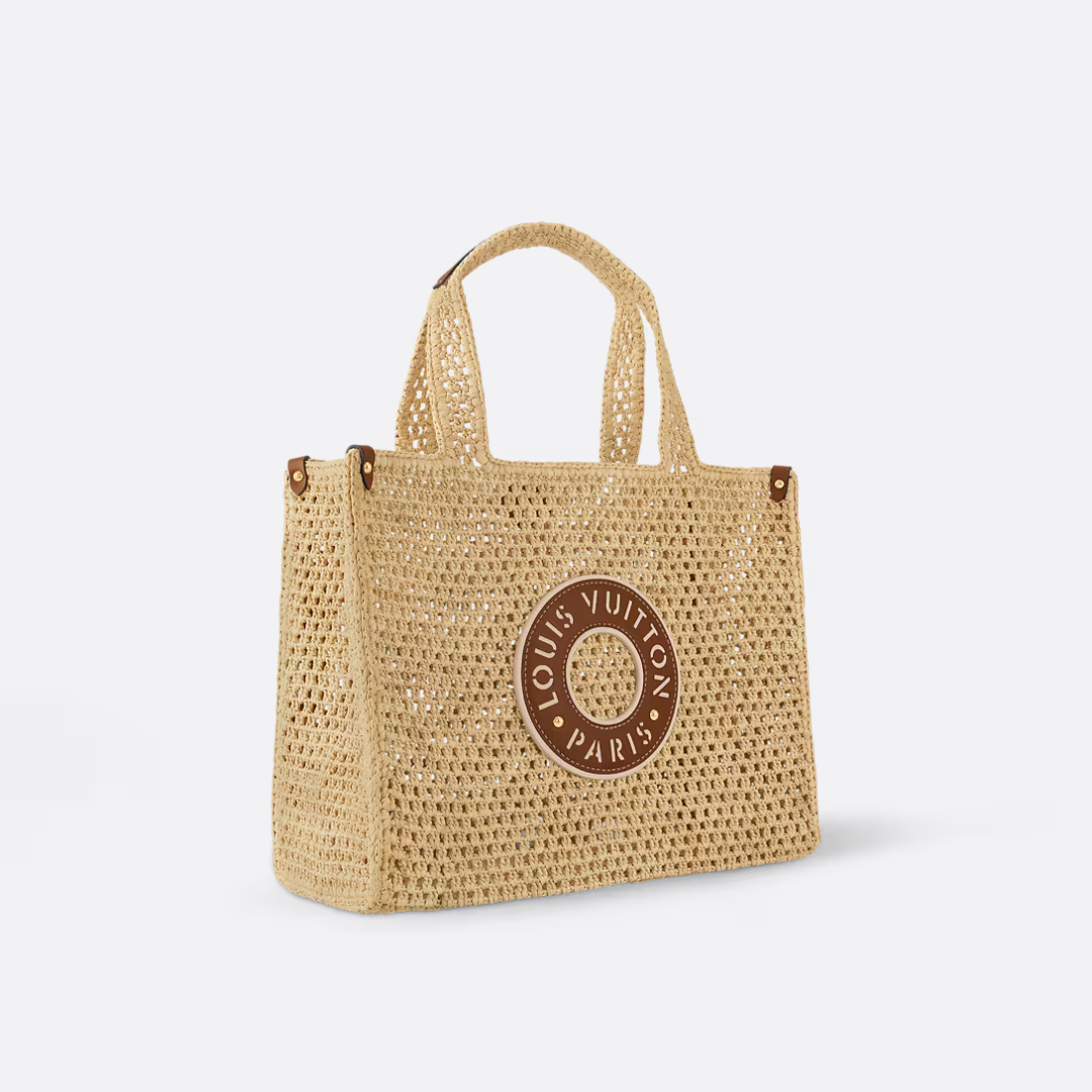 LOUIS VUITTON BY THE POOL RAFFIA ONTHEGO MM M24723