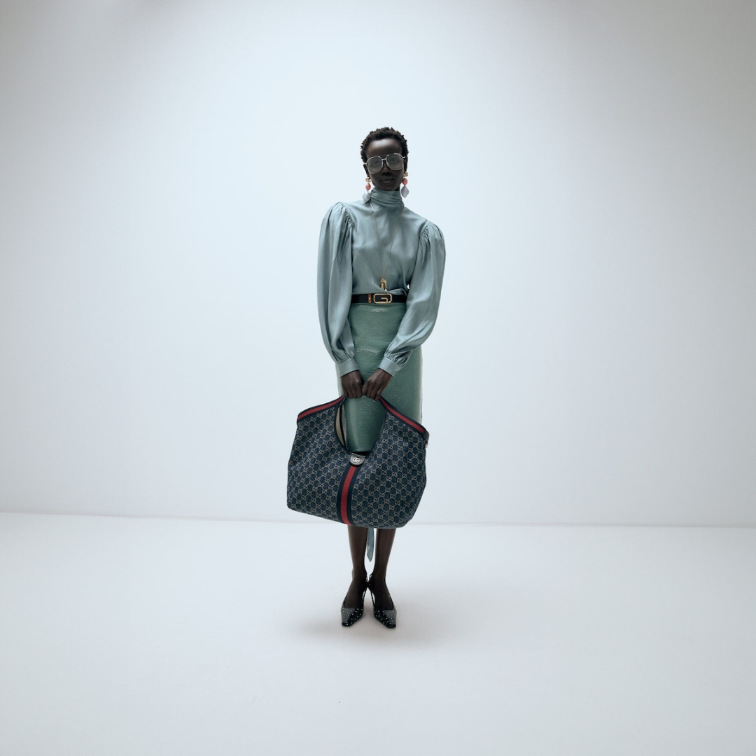 LARGE GUCCI GIGLIO SHOPPER