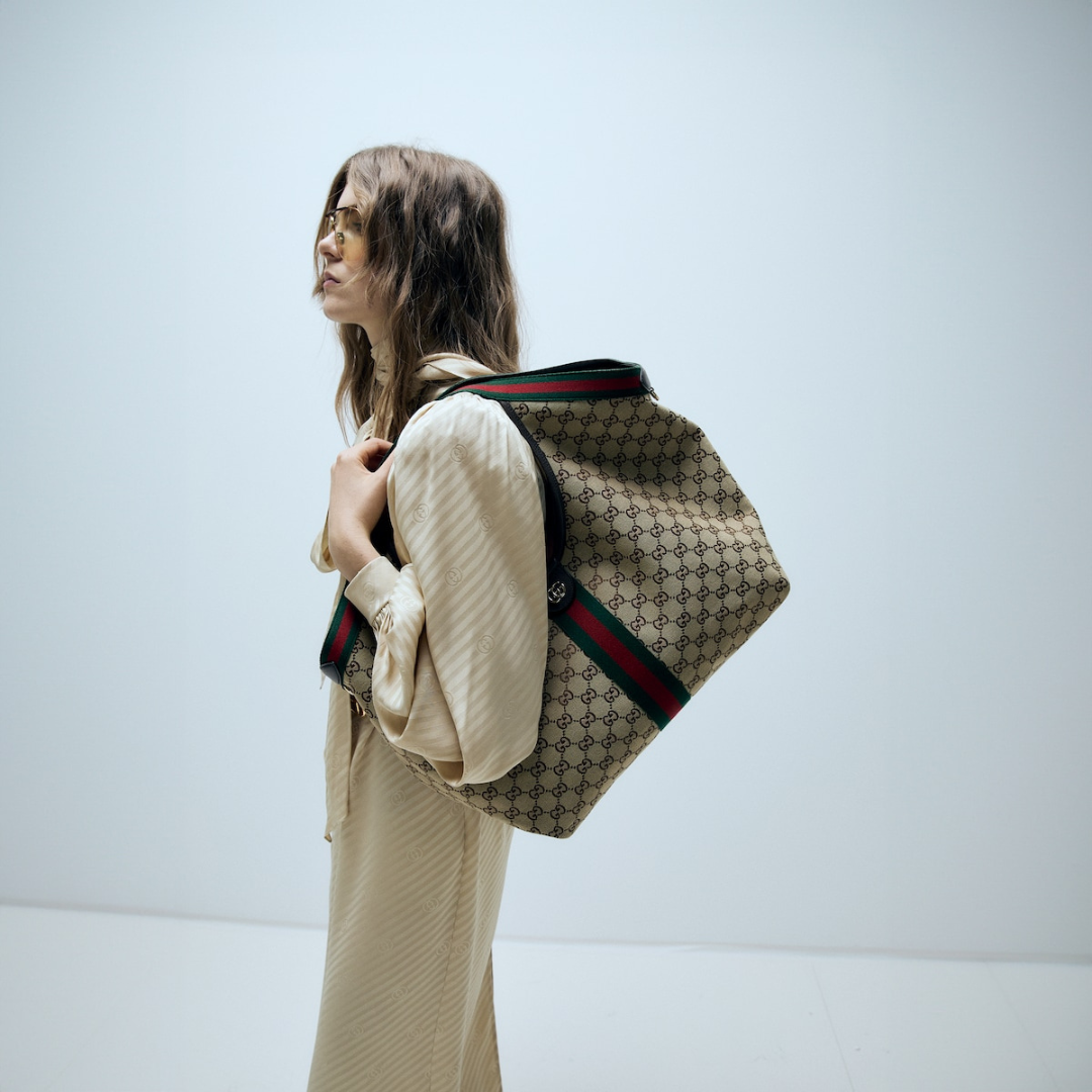 LARGE GUCCI GIGLIO SHOPPER