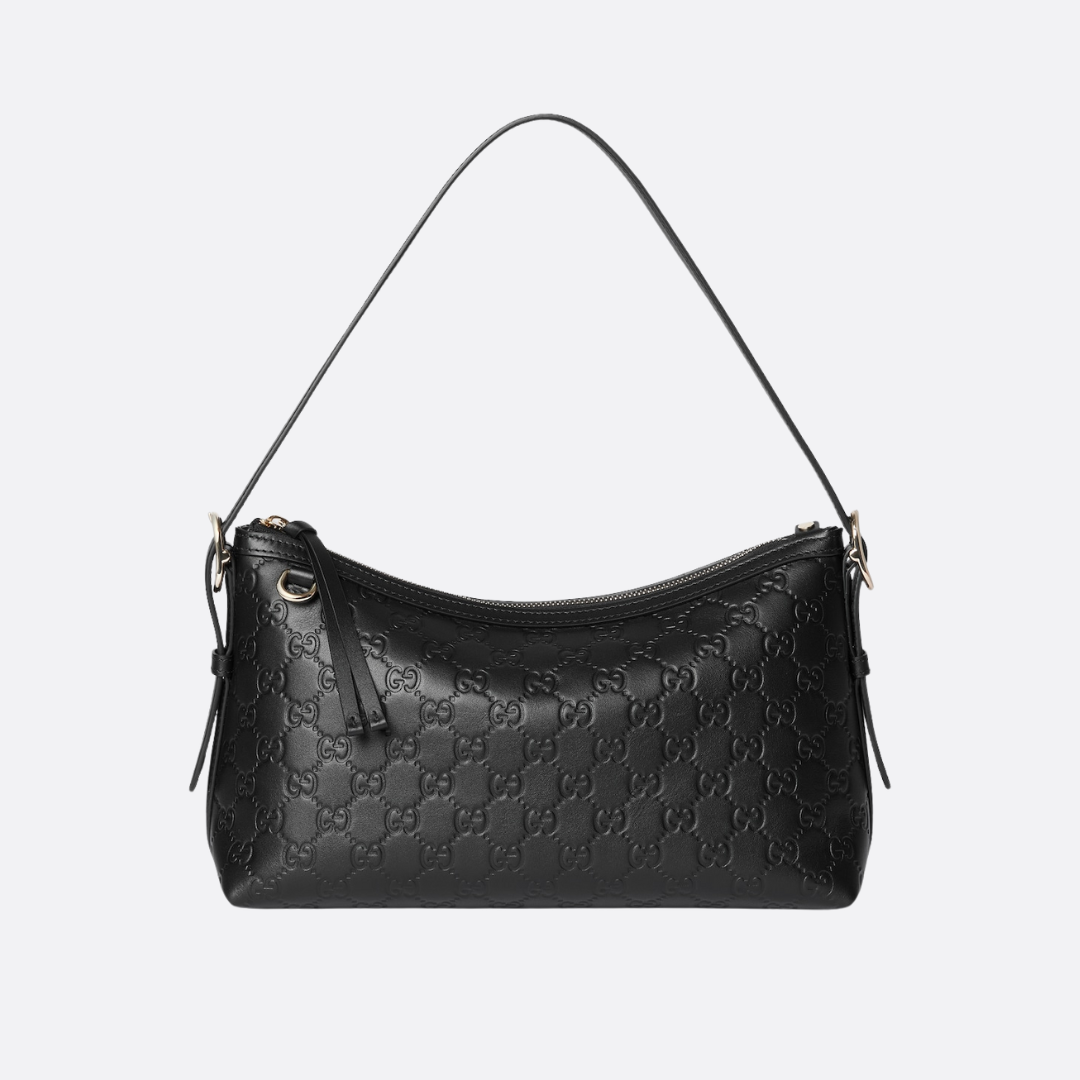 MEDIUM GG EMBLEM SHOULDER BAG GUCCI