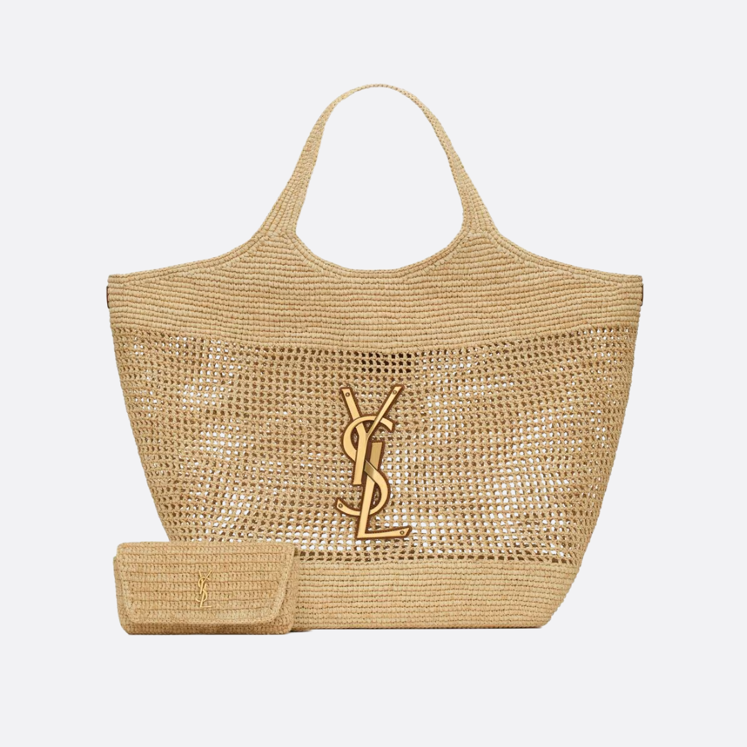 ICARE BAG IN RAFFIA