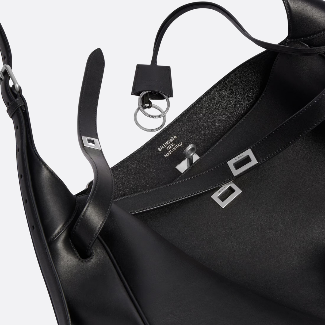 BEL AIR MEDIUM SHOULDER BAG FOR HER IN BLACK – BALENCIAGA