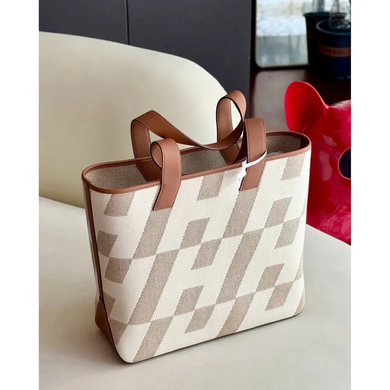 CABAS H EN BIAIS 40 BAG BY HERMÈS